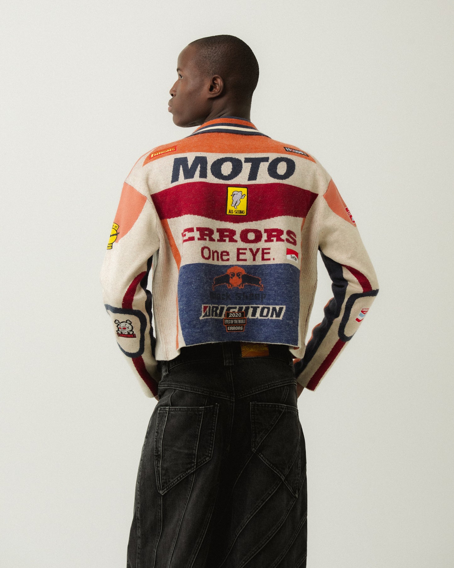 KNITTED MOTO JACKET