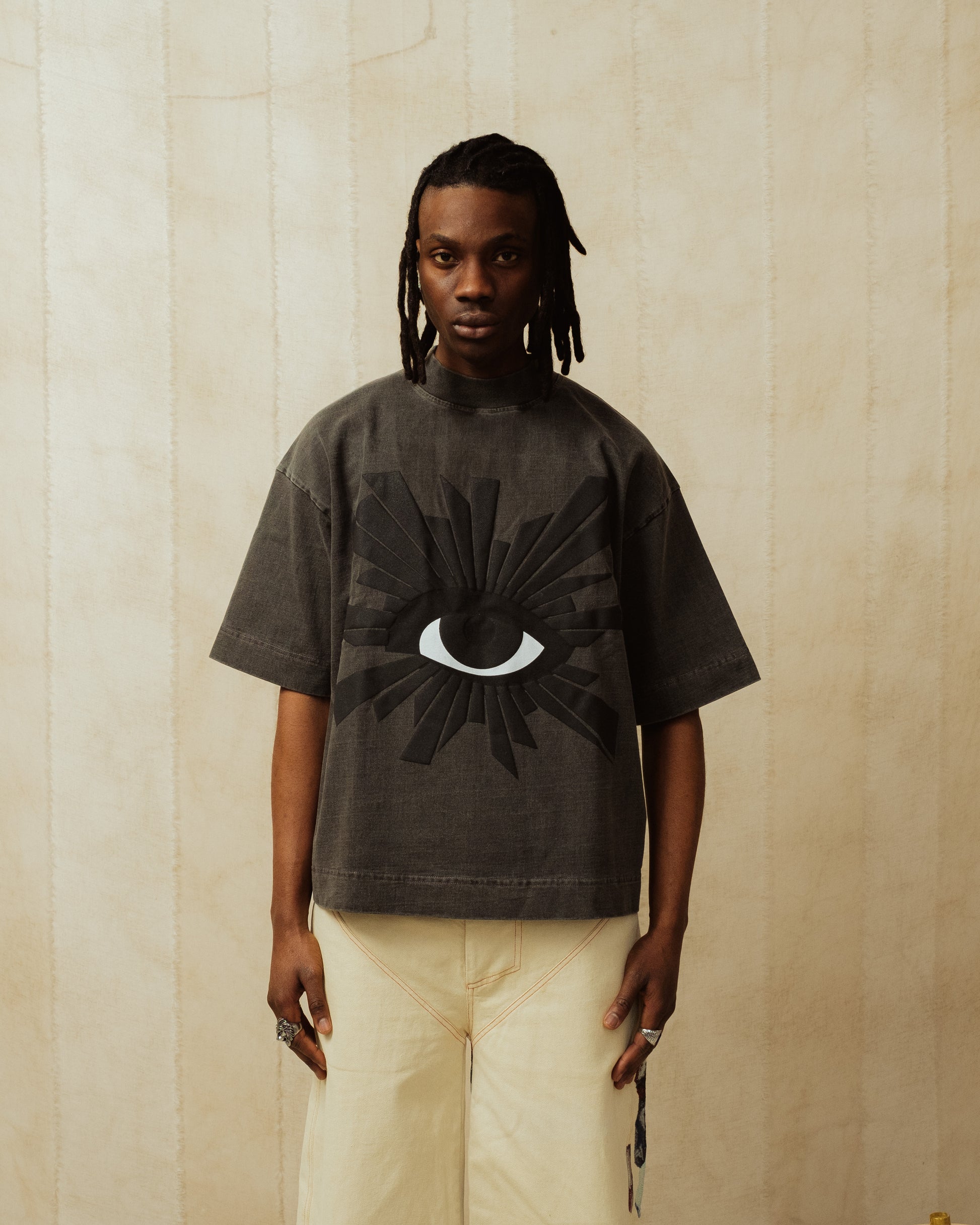 ALL-SEEING HEAVYWEIGHT TEE IN SABLE – HOUSE OF ERRORS