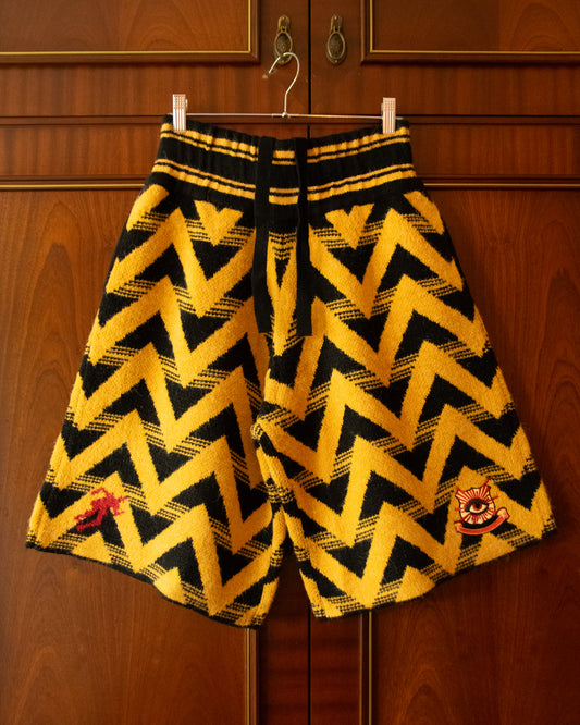 KNITTED FOOTBALL SHORTS - WRIGHTY