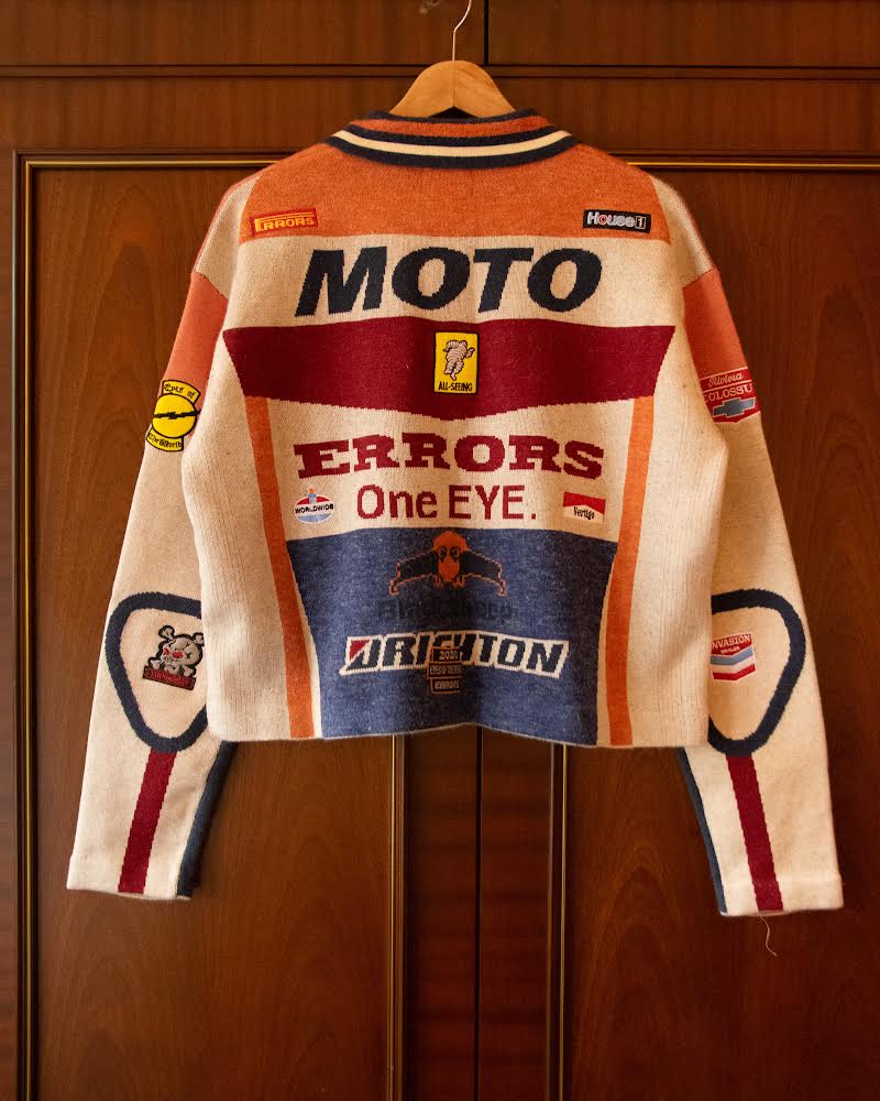 KNITTED MOTO JACKET