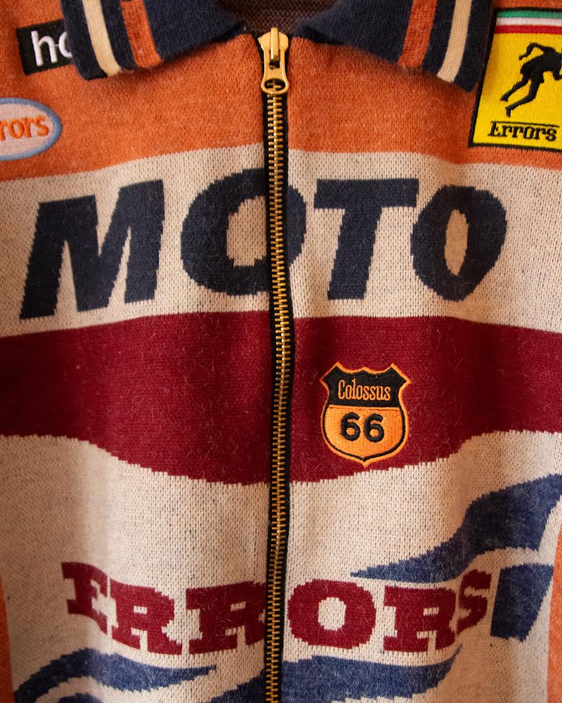 KNITTED MOTO JACKET